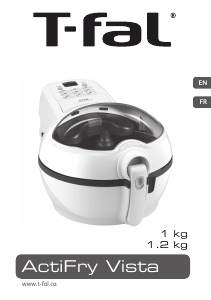 Mode d’emploi Tefal FZ740850 ActiFry Vista Friteuse