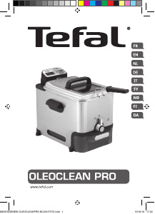 Handleiding Tefal FR804060 Oleoclean Pro Friteuse