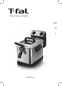 Manual de uso Tefal FR404652 Filtra Pro Freidora