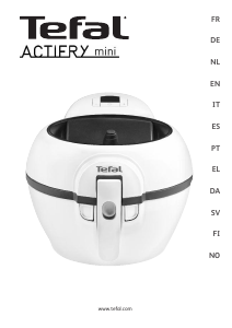 Manual de uso Tefal FZ200020 ActiFry Mini Freidora