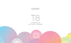 Manual iRiver T8 Mp3 Player