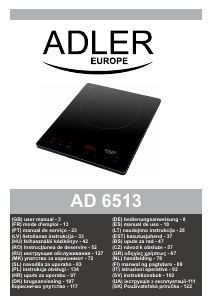 Manual Adler AD 6513 Placa