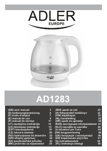 Manuál Adler AD 1283G Konvice