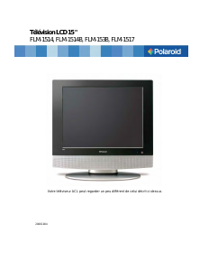 Mode d’emploi Polaroid FLM-1514 Téléviseur LCD