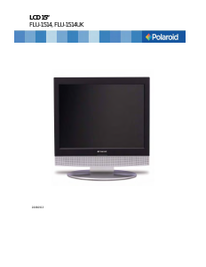Mode d’emploi Polaroid FLU-1514UK Téléviseur LCD