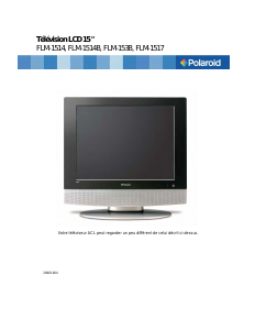 Mode d’emploi Polaroid FLM-1517 Téléviseur LCD