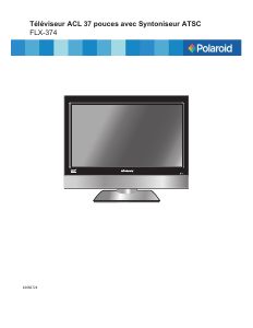 Manual Polaroid FLX-374 LCD Television