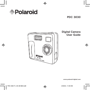 Manual Polaroid PDC 3030 Digital Camera