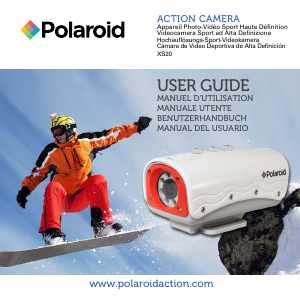 Manuale Polaroid XS20 Action camera