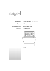 Manual Pelgrim GVW835E Dishwasher