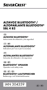 Manual de uso SilverCrest IAN 304359 Altavoz