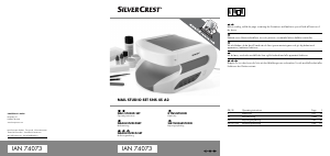 Käyttöohje SilverCrest IAN 74073 Kynsien kuivausrumpu