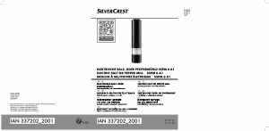 Bedienungsanleitung SilverCrest SSPM 6 A1 Pfeffer- und Salzmühle