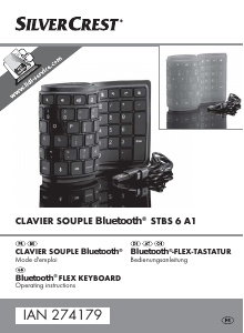 Mode d’emploi SilverCrest STBS 6 A1 Clavier