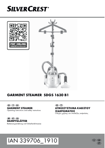 Manual SilverCrest IAN 339706 Aparat de călcat cu abur