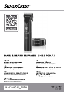 Manual SilverCrest IAN 340546 Trimmer de barba