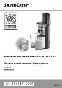 Manual de uso SilverCrest SSJBE 300 A1 Licuadora