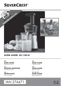 Manual SilverCrest IAN 274471 Juicer