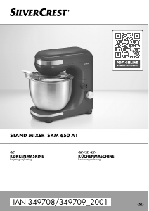 Bedienungsanleitung SilverCrest SKM 650 A1 Standmixer