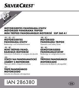 Manual SilverCrest IAN 286380 Tripé