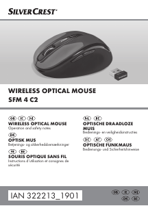 Manual SilverCrest IAN 322213 Mouse