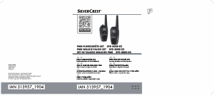 Bedienungsanleitung SilverCrest IAN 313957 Walkie-talkie