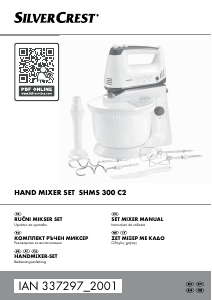 Bedienungsanleitung SilverCrest IAN 337297 Handmixer