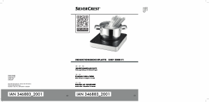 Manuale SilverCrest SIKP 2000 F1 Piano cottura