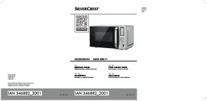 Mode d’emploi SilverCrest SMW 800 F1 Micro-onde