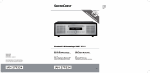 Manuale SilverCrest IAN 279334 Stereo set