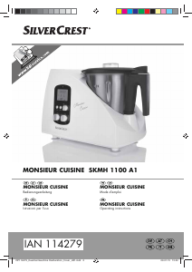 Mode d’emploi SilverCrest IAN 114279 Robot de cuisine