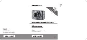 Bedienungsanleitung SilverCrest IAN 90440 Action-cam