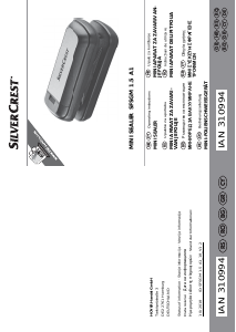 Kullanım kılavuzu SilverCrest IAN 310994 Vakumlu mühürleyici