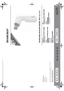 Manual SilverCrest IAN 292823 Vacuum Sealer