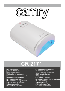 Manual de uso Camry CR 2171 Secador de uñas