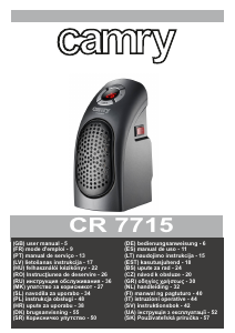 Manual Camry CR 7715 Radiator