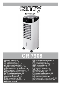 Mode d’emploi Camry CR 7908 Climatiseur