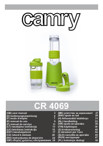 Bruksanvisning Camry CR 4069 Blender