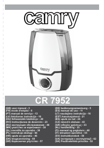 Manuál Camry CR 7952 Zvlhčovač