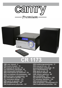 Manuale Camry CR 1173 Stereo set