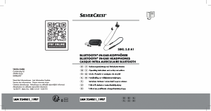 Handleiding SilverCrest SBKL 5.0 A1 Koptelefoon