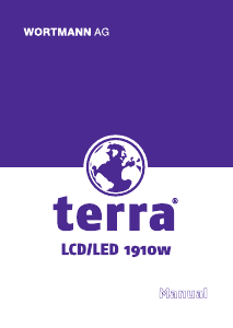 Bedienungsanleitung Terra 1910W LCD monitor