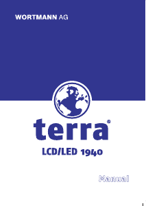 Bedienungsanleitung Terra 1940 LCD monitor