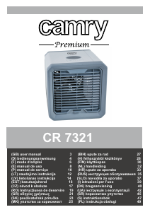 Käyttöohje Camry CR 7321 Tuuletin