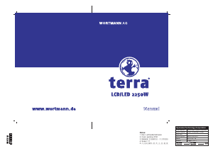 Manuale Terra 2250W Monitor LCD