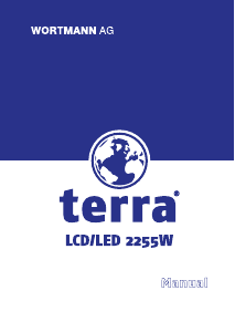 Bedienungsanleitung Terra 2255W LCD monitor