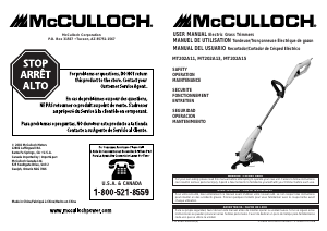 Manual de uso McCulloch MT202A11 Cortabordes