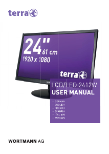 Bedienungsanleitung Terra 2412W LCD monitor
