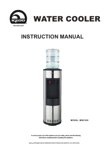 Manual Igloo MWC529 Water Dispenser