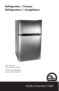 Manual Igloo FR834B Fridge-Freezer